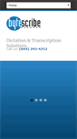 Mobile Screenshot of bytescribe.com
